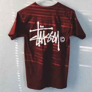 Stussy Maroon Tshirt